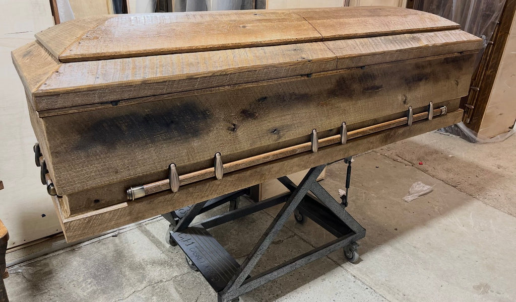 Liberty Barnwood Casket