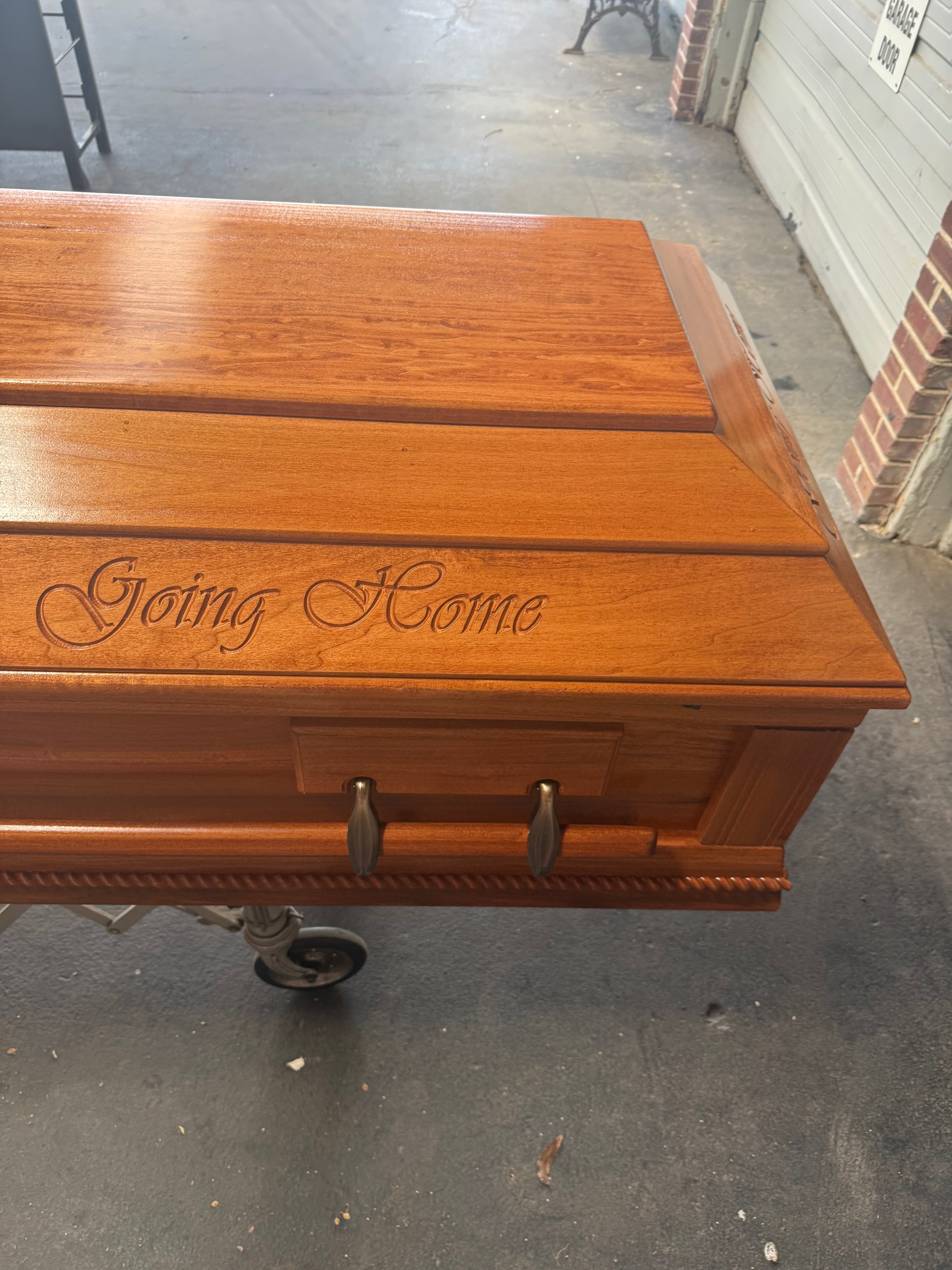 Going Home Poplar Casket