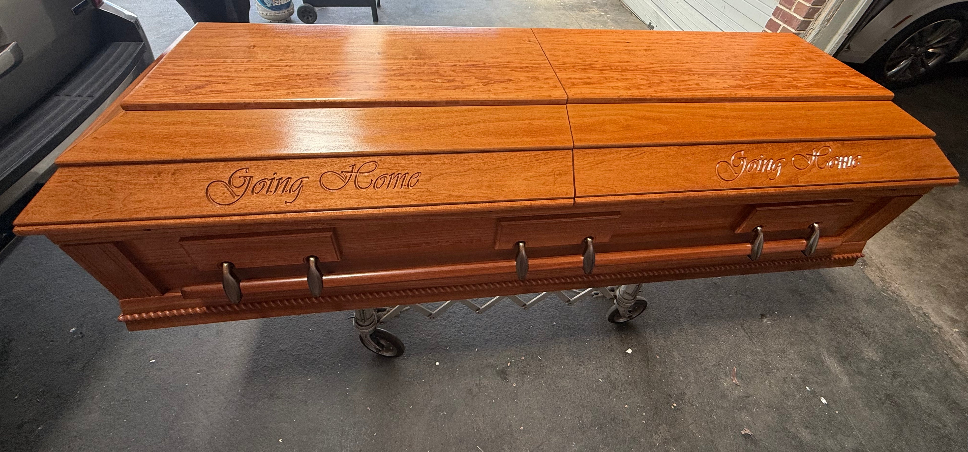 Going Home Poplar Casket