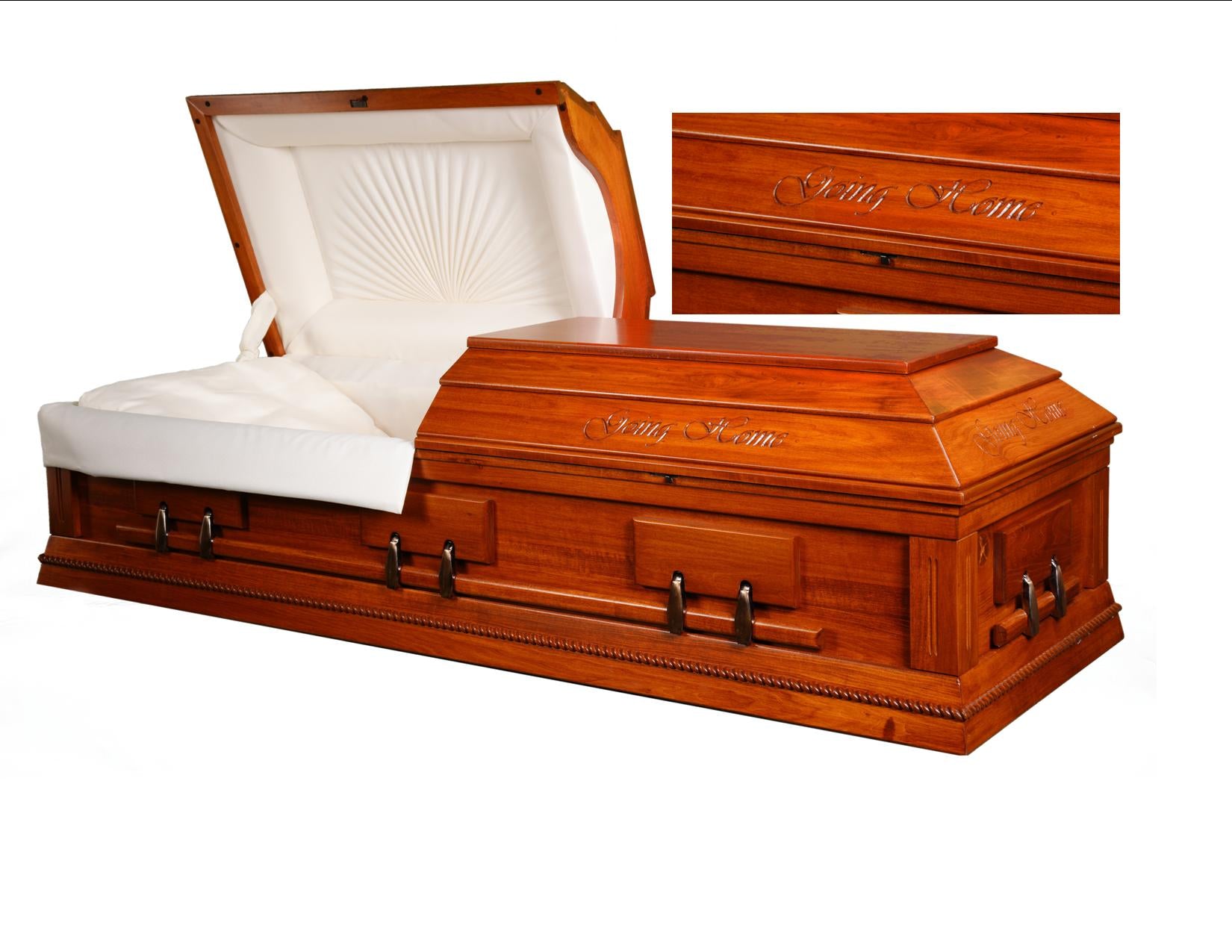 Going Home Poplar Casket